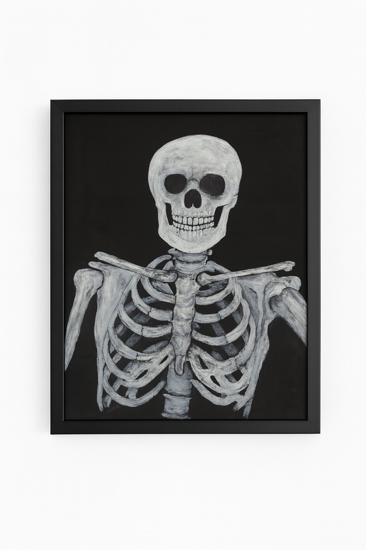 Dark Anatomy - Handgemaltes Acryl Kunstwerk (30cm x 40cm)