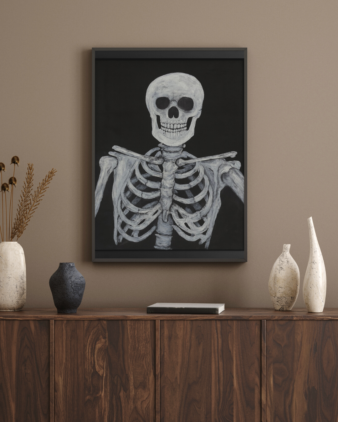 Dark Anatomy - Handgemaltes Acryl Kunstwerk (30cm x 40cm)